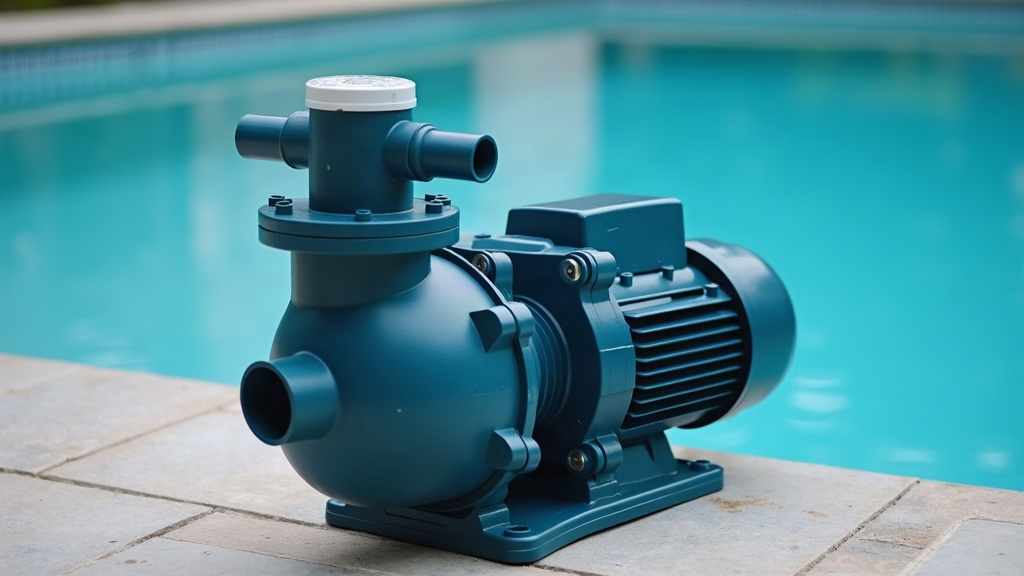 Pool pump and filter housing on an equipment pad showing how long pool pumps and filters typically last