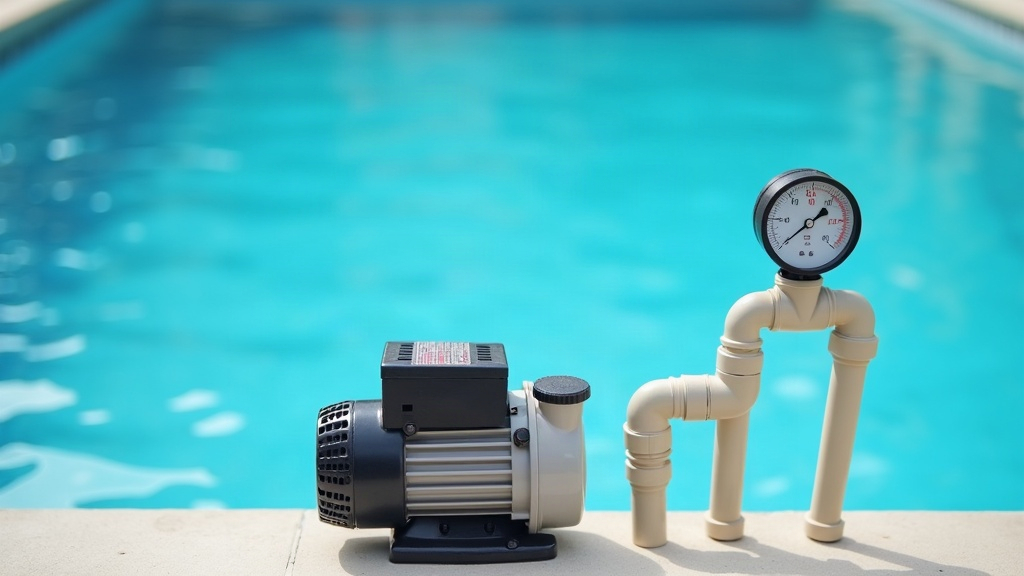 Pool pump and filter equipment used to achieve proper turnover rate