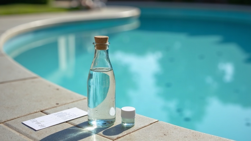 Test strip used to check hot tub water chemistry linked to foamy water